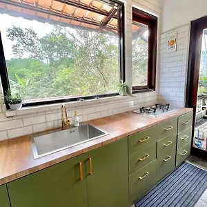 With Cozy Kitchen & View Holiday home *