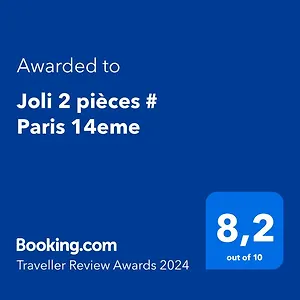 아파트 Joli 2 Pieces # 14eme