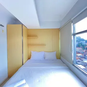 Comfortable 2br Ac In Living At The Jarrdin Cihampelas By Travelio 아파트 반둥