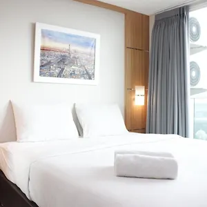 Exquisite 2br At Taman Sari La Grande Near Bip By Travelio Apartment Bandung